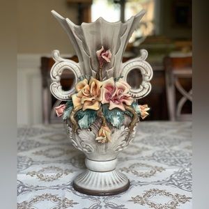 SALE! Italian Capodimonte Vase
